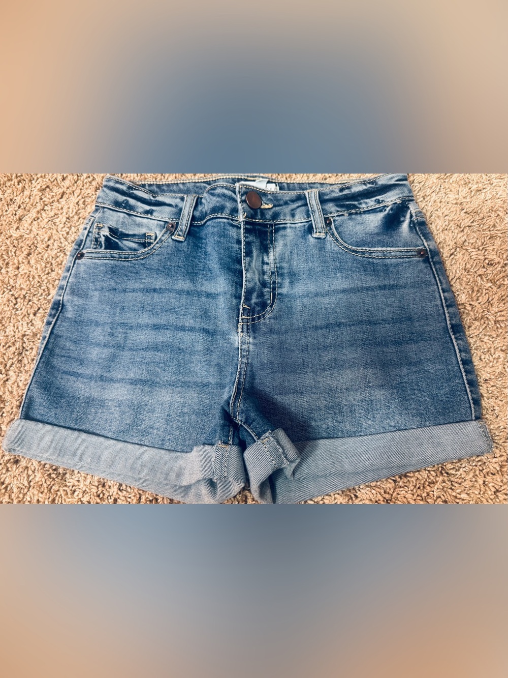 Girls denim shorts